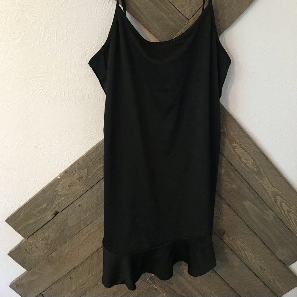 Tight little black dress